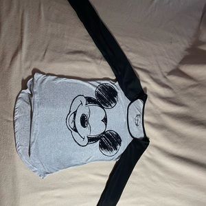 Disney Mickey Mouse 1/4 Sleeve